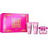 Versace Bright Crystal Absolu toaletná voda pre ženy 50 ml + sprchový gél 50 ml + telové mlieko 50 ml, darčeková sada