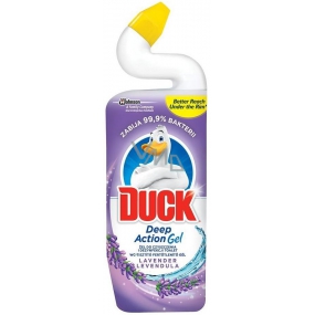 Duck 5v1 Lavender Wc tekutý čistič s levanduľovou vôňou 750 ml