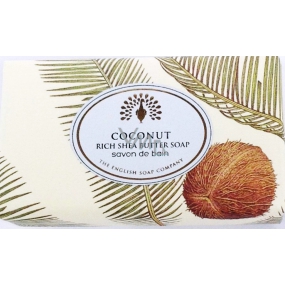 English Soap Kokosový orech prírodné parfumované mydlo s bambuckým maslom 190 g