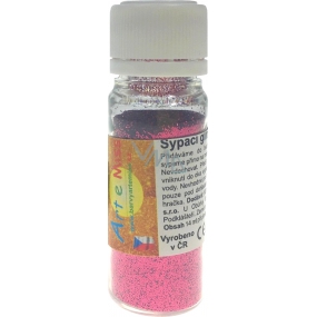 Art e Miss Posýpacie glitr pre dekoratívne použitie Tmavo ružový 14 ml