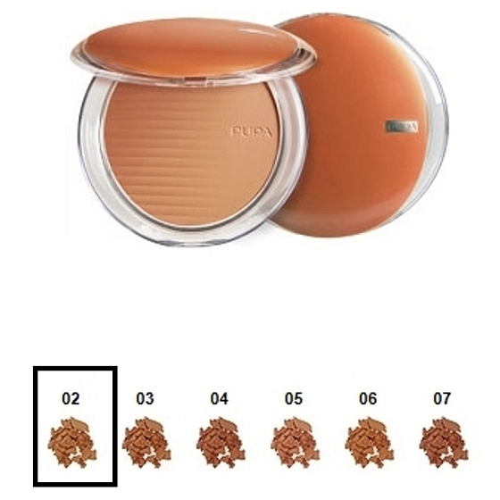 Pupa Desert Bronzing Powder bronzujúci púder 02 Honey Gold 35 g