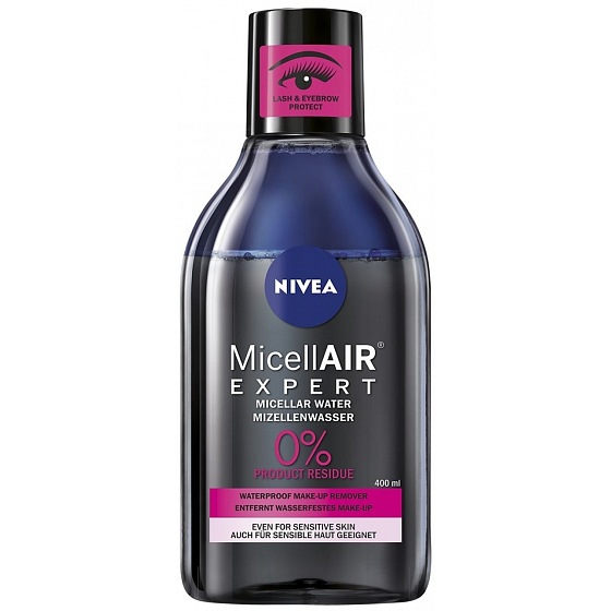Nivea Expert expertné micelárna voda na odličovanie dlhotrvajúceho a vodeodolného make-upu 400 ml