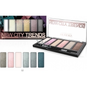 Reverz New City Trends paletka očných tieňov 02 9 g