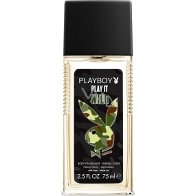Playboy Play It Wild for Him parfumovaný dezodorant sklo pre mužov 75 ml Tester