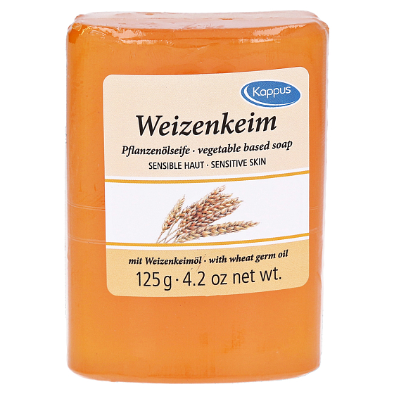Kappus Pšeničné klíčky toaletné mydlo olejové 125 g