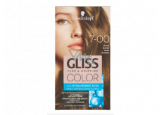 Schwarzkopf Gliss Color farba na vlasy 7-00 Tmavá blond 2 x 60 ml