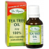 Dr. Popov Tea Tree Oil 100% čistý olej z čajovníka austrálskeho, s antiseptickými účinkami 25 ml