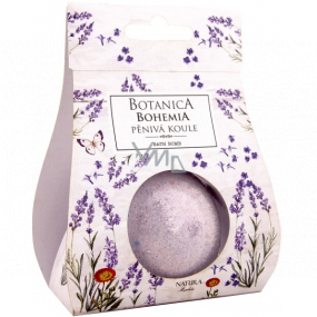 Bohemia Gifts Botanica Levanduľa šumivé penivá gule v odnosné obale 100 g