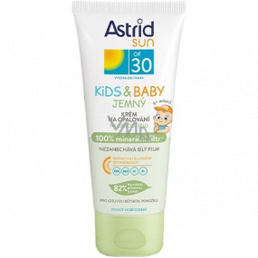 Astrid Sun Kids & Baby OF30 jemný krém na opaľovanie 100 ml