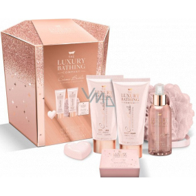 Grace Cole Mini Marvels sprchový gél 150 ml + telové mlieko 150 ml + telové hmla 100 ml + kúpeľové perly 80 g + tuhé toaletné mydlo 25 g + huba na telo, kozmetická sada