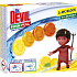 Dr. Devil WC Push Pull Gel Citrónová osvieženie WC blok bez košíka, 2 × 20 g