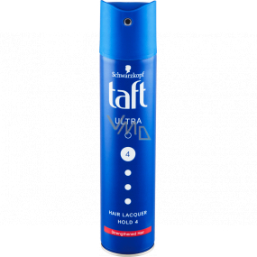 Taft Ultra ultra silná fixácia 4 lak na vlasy 250 ml