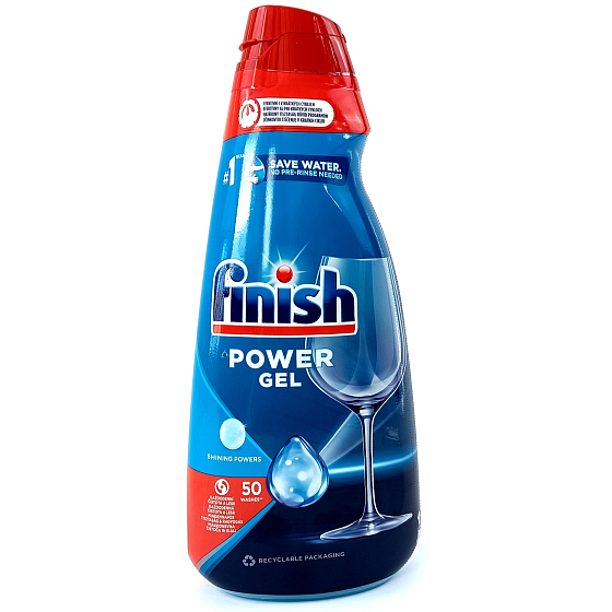 Finish Power Gel Gélový čistič umývačky riadu 50 dávok 1000 ml