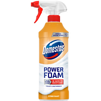 Domestos pena čistič toaliet a kúpeľní Power Foam Citrus Blast, 435 ml