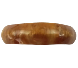 Spona do vlasů hnědá 10 cm 1 kus