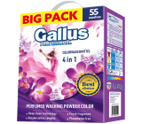 Gallus Color Box 4v1 prací prášek na barevné prádlo 55 dávek 3,05 kg