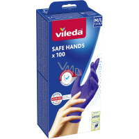 Vileda Simple jednorázové rukavice, M/L, 100 ks