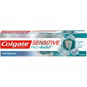 Colgate Sensitive Pro Relief Whitening zubná pasta s bieliacim účinkom 75 ml