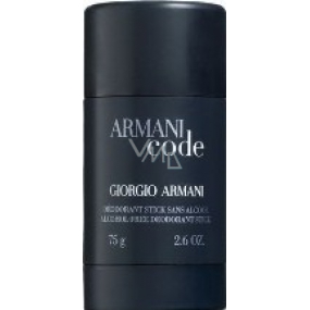 Giorgio Armani Code Men deodorant stick pre mužov 75 ml