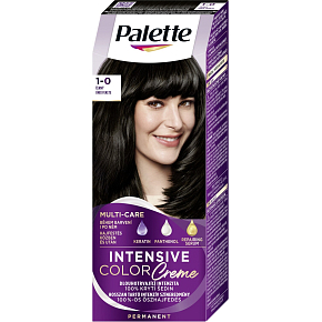 Schwarzkopf Palette Intensive Color Creme, farba na vlasy, N1 čierna, 50 ml