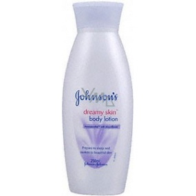 Johnsons Dreamy Skin telové mlieko s relaxačnou vôňou pre lepší spánok 250 ml