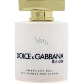 Dolce & Gabbana The One Female CBM krémové kúpeľové mlieko 200 ml