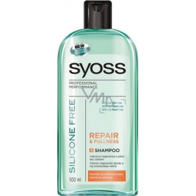 Syoss Repair & Fullness Silicone Free bez silikónov šampón na vlasy 500 ml