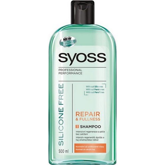 Syoss Repair & Fullness Silicone Free bez silikónov šampón na vlasy 500 ml