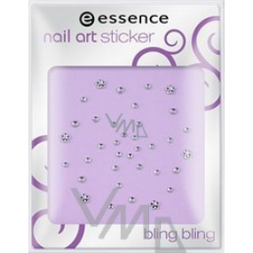Essence Nail Art Sticker nálepky na nechty 02 Bling Bling 1 aršík