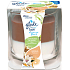 Glade by Brise 2v1 Sandalwood and Vanilla vonná sviečka v skle, doba horenia až 30 hodín 135 g