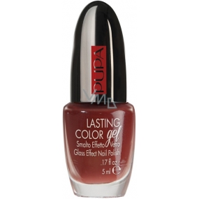 Pupa Lasting Color gélový lak na nechty 101 Oxblood Red 5 ml