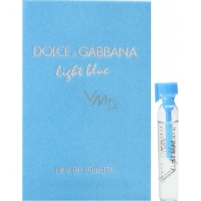 Dolce & Gabbana Light Blue toaletná voda pre ženy 2 ml, vialka