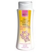 Bione Cosmetics Hyaluron Life s kyselinou hyalurónovou čistiace odličovacie pleťové mlieko pre všetky typy pleti 255 ml