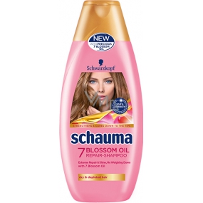 Schauma 7 Blossom Oil regeneračný šampón pre suché a vyčerpané vlasy 400 ml