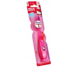 Hello Kitty Soft blikajúca zubná kefka s časovačom 1 minúty pre deti