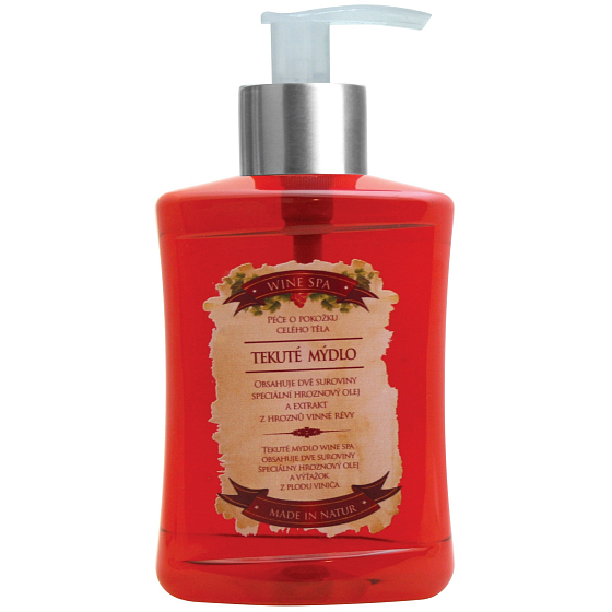 Bohemia Gifts Wine Spa Vínna kozmetika tekuté mydlo 300 ml