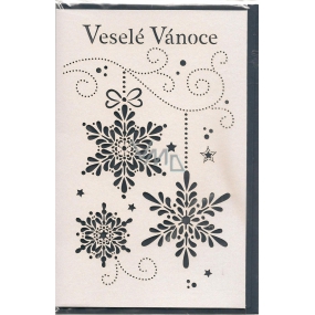 Nekupto Prianie k Vianociam laserovej s glitrami Vianočná 210 x 136 mm, 3307 K