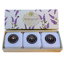 English Soap Anglická Levanduľa prírodné parfumované mydlo s bambuckým maslom 3 x 100 g
