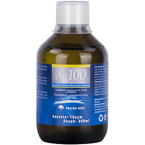 Pharma Activ Koloidné striebro Ag100 10ppm pleťové tonikum 300 ml