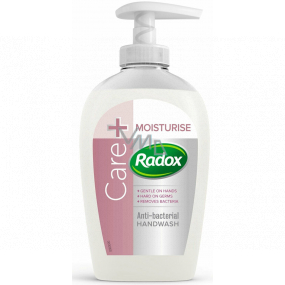Radox Care & Moisture hydratačný antibakteriálne tekuté mydlo dávkovač 250 ml