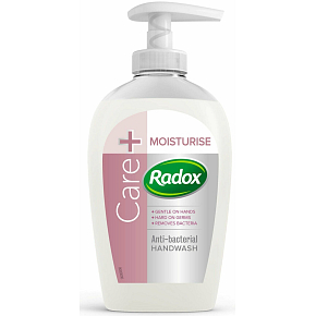 Radox Care & Moisture hydratačný antibakteriálne tekuté mydlo dávkovač 250 ml