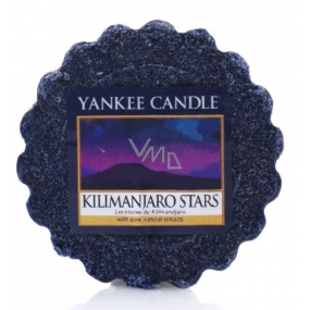 Yankee Candle Kilimanjaro Stars - Hviezdy nad Kilimandžáro vonný vosk do aromalampy 22 g