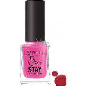 Dermacol 5 Day Stay Dlhotrvajúci lak na nechty 36 First Class 11 ml