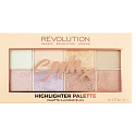 Makeup Revolution Soph Highlighter paletka rozjasňovač 8 x 2 g