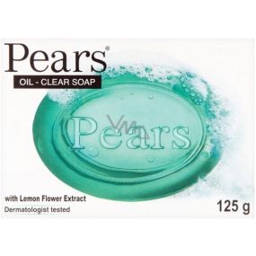 Pears Lemon Green toaletné glycerínové mydlo 125 g