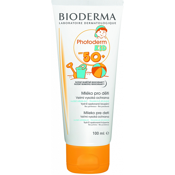 Bioderma Photoderm Kid Lait SPF50 + opaľovací krém pre deti 100 ml