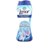Lenor Spring Awakening vôňa jarných kvetov, pačuli a cédru voňavé perličky do bubna práčky 210 g