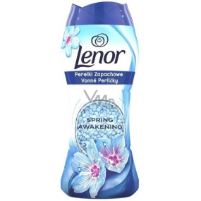 Lenor Spring Awakening vôňa jarných kvetín, pačuli a cédru vonné perličky do bubna práčky 210 g