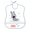 Canpol babies Cute Animals Plastový podbradník mäkký s veľkou kapsou 1 kus