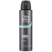 Dove Men + Care Clean Comfort antiperspirant deodorant sprej pre mužov 150 ml